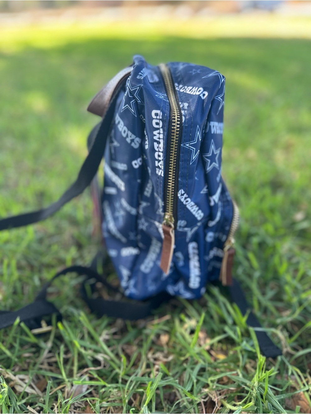 Dallas Cowboys Navy Crossbody Sling Bag - Unbranded
